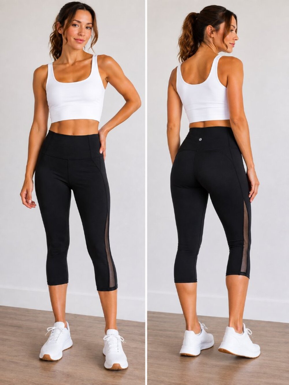 Lululemon High-Rise Capri Leggings – Black – Size 6 – NWOT